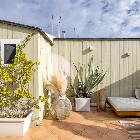 Aria Penthouse & Garden アパート ローマ